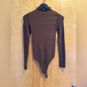 WORN ONCE: Intimately Free People Mara Mock Neck Bodysuit
Size: M / Medium